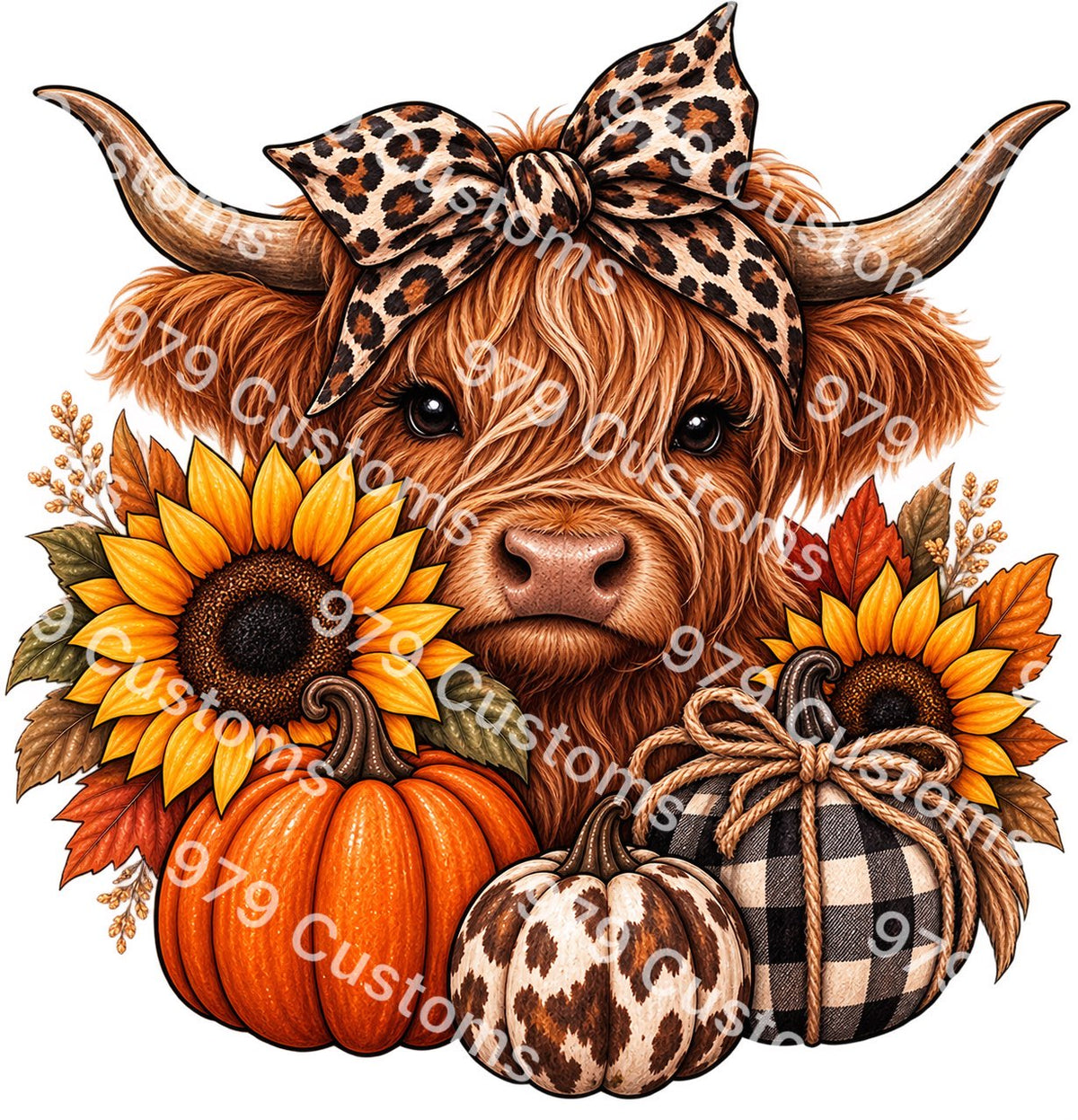 Highland Cow Fall PDF
