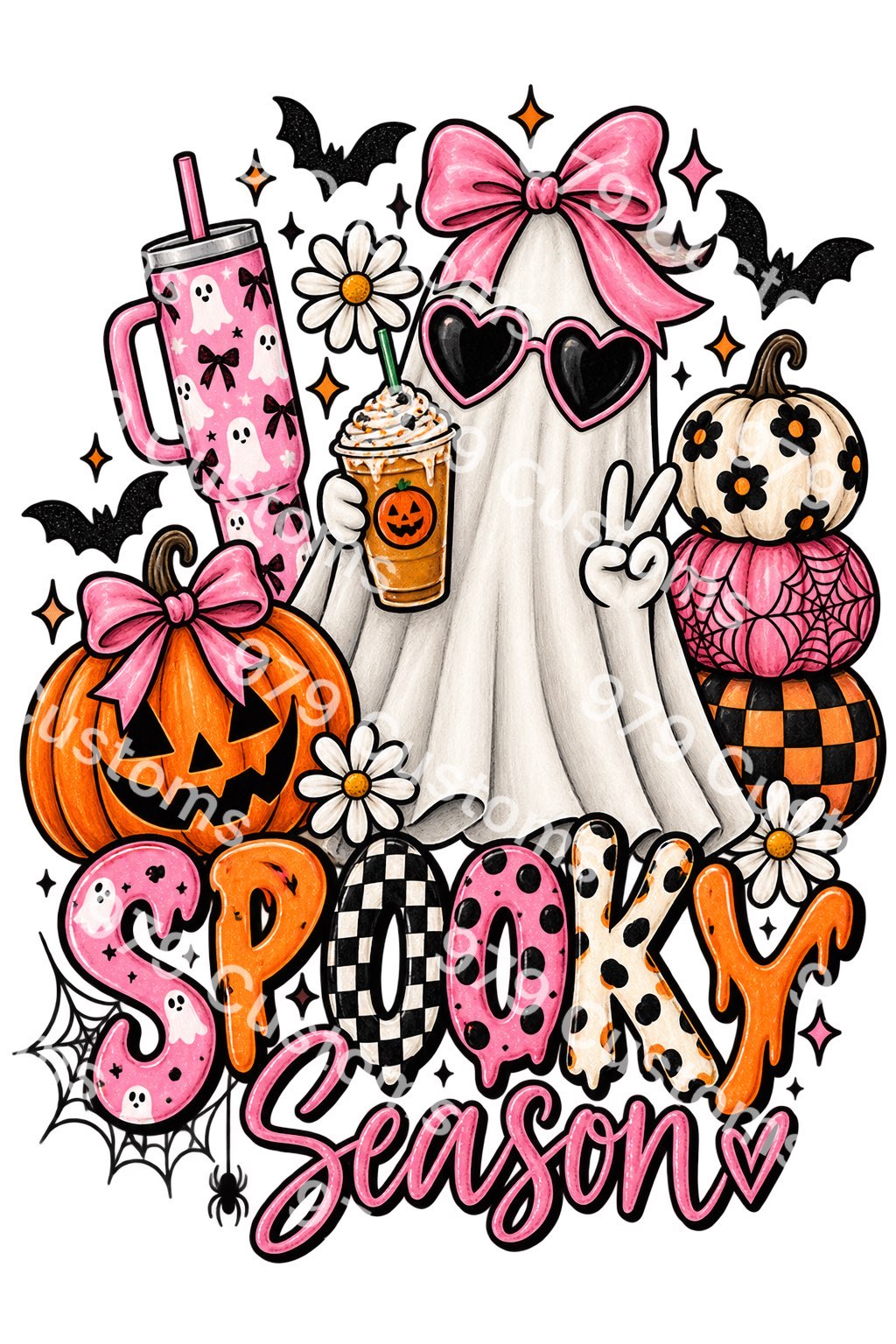 Spooky Season Ghost Coffee PDF